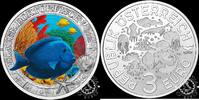 Austria 3 EURO 3 EURO – Marine Life – Blue Doctorfish -