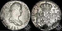 Spain / Bolivia 8 REALES 8 REALES – Fernando VII – POTOSÍ PJ -