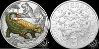 Austria 3 EURO 3 EURO – Ankylosaurus -