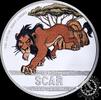 Niue 2 DOLLARS 1 Silver Ounce – DISNEY – The Lion King: Scar -