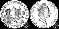 Cook Islands 50 DOLLARS 50 DOLLARS – Giovanni da Verrazano -