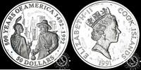 Cook Islands 50 DOLLARS 50 DOLLARS – Peter Minuit -