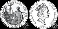 Cook Islands 50 DOLLARS 50 DOLLARS – Robert Fulton -