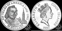 Cook Islands 50 DOLLARS 50 DOLLARS – Samuel de Champlain -