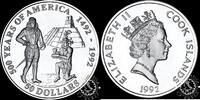 Cook Islands 50 DOLLARS 50 DOLLARS – Pedro de Alvarado -