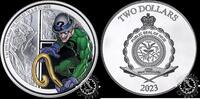 Niue 2 DOLLARS – 1 Silver Ounce – DC VILLAINS – The Riddler -