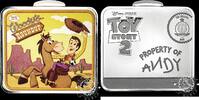 Niue 2 DOLLARS – 1 Silver Ounce – WOODY’S ROUNDUP – Bullseye -