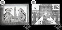 France 50 EURO 50 EURO – 100 Grams of Silver – Rembrandt -