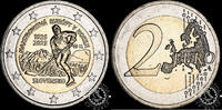 Slovakia 2 EURO 2 EURO From Roll – Ice Hockey -