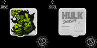 Niue 3 DOLLARS – 2 Silver Ounces – Marvel Smash Series – HULK – -