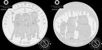 Croatia 4 EURO – 4 EURO – 1 Silver Ounce – Halubje Bell Ringers – -