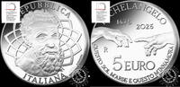 Italy 5 EURO 5 EURO – Birth of Michelangelo – -