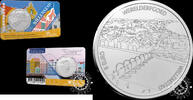 Netherlands 5 EURO 5 Euro Coincard BU - Willemstad Curaçao -