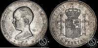 Spain 5 PESETAS 5 PESETAS – Alfonso XIII – PG M – -