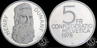 Switzerland 5 FRANCS 5 FRANCS - Henry Dunant - -