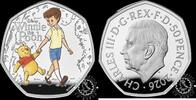 UNITED KINGDOM 50 PENCE 50 PENCE - SILVER - Winnie the Pooh - -