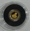 Cook Inseln 1 Dollar 2007, Münze 999er Gold 0,5 g, Eagle, mit Zertifikat