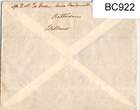 Niedrelande 618-320 auf Brief mit seltenem Luftpoststempel Regierungsjub.