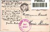 AK Brüssel La Bourse Feldpost 1916 gebraucht