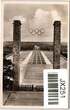 Deutsches Reich 611 auf Postkarte Sommer-Olympiade