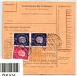 Berlin 186 u.a. auf Postkarte Paketkarte
