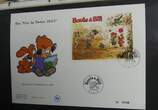 Frankreich und Gebiete FDCs ab 2002 besammelt im Ringbinder