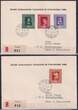 Liechtenstein FDC 268-276 als Ersttagsbrief BU