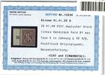 Bi-Zone 22 D postfrisch Befund Hettler VP MiNr. 22 D postfrisch Befund Hettler VP