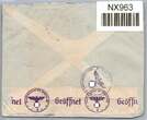 Dt. Reich Zensur WK 2 Italien auf Brief Prüfstempel Zensur