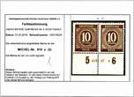 Alliierte Besetzung 918 HAN postfrisch H 4131.47 4, gefaltet, angetrennt MiNr. 918 HAN postfrisch H 4131.47 4, gefaltet, angetre