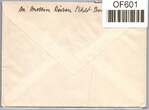 BRD Bund 189 auf Brief Luftpost