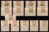 Niederlande 593-96, 601-05, 607-11 * mit Falz