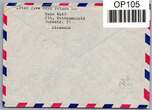 BRD Bund 205-208 auf Brief Lufthansa Erstflug