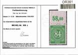 Alliierte Besetzung 936 c P OR dgz postfrisch 4er Block, Farbgeprüft Arge MiNr. 936 c P OR dgz postfrisch 4er Block, Farbgeprüft