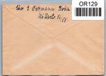 Berlin 63 auf Postkarte als Einzelfrankatur