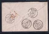 Deutsches Reich 34 auf Brief K 1 Elsass- Stempel Molsheim