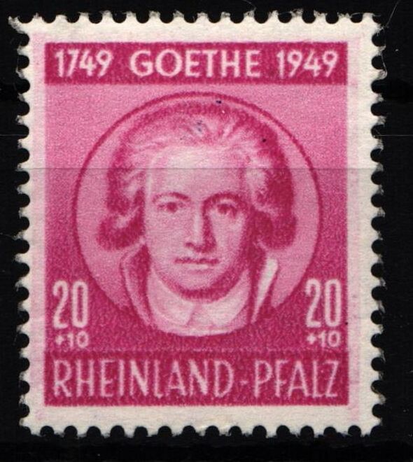 W w w goethe. Марки портреты. Алессандро де марки
