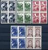 Saarland Saarland 267-271 postfrisch im 4er Block MiNr. 267-271 postfrisch im 4er Block -