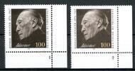 Bund Bund 1601 postfrisch Formnummer 1-2 MiNr. 1601 postfrisch Formnummer 1-2 -