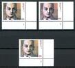 Bund Bund 1643 postfrisch Formnummer 1-3 MiNr. 1643 postfrisch Formnummer 1-3 -