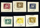 Württemberg Württemberg 144-149 Infla Berlin geprüft Briefstück MiNr. 144-149 Infla Berlin geprüft Briefstück -