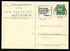 Bund Ganzsache Bund Ganzsache P 33 A gestempelt Hannover MiNr. P 33 A gestempelt Hannover -