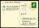 Bund Ganzsache Bund Ganzsache P 43 II gestempelt Darmstadt MiNr. P 43 II gestempelt Darmstadt -