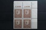 SBZ SBZ 150Y postfrisch als Eckrandviererblock MiNr. 150Y postfrisch als Eckrandviererblock -