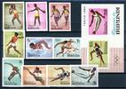 Burundi Burundi 125-135 B + Bl. 5 B postfrisch Tokio 1964 MiNr. 125-135 B + Bl. 5 B postfrisch Tokio 1964 -