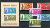 Togo Togo 661-666 B, Block 35 B postfrisch Olympia MiNr. 661-666 B, Block 35 B postfrisch Olympia -
