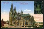 AK Köln Kölner Dom Südseite 1915 gebraucht -