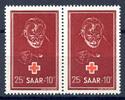 Saarland Saarland 292 postfrisch waag. Paar MiNr. 292 postfrisch waag. Paar -