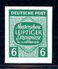 SBZ-Westsachsen SBZ-Westsachsen 124 XU postfrisch MiNr. 124 XU postfrisch -