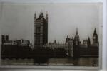 AK London Westminster Abbey and Houses of Parliament 1932 gebraucht -
